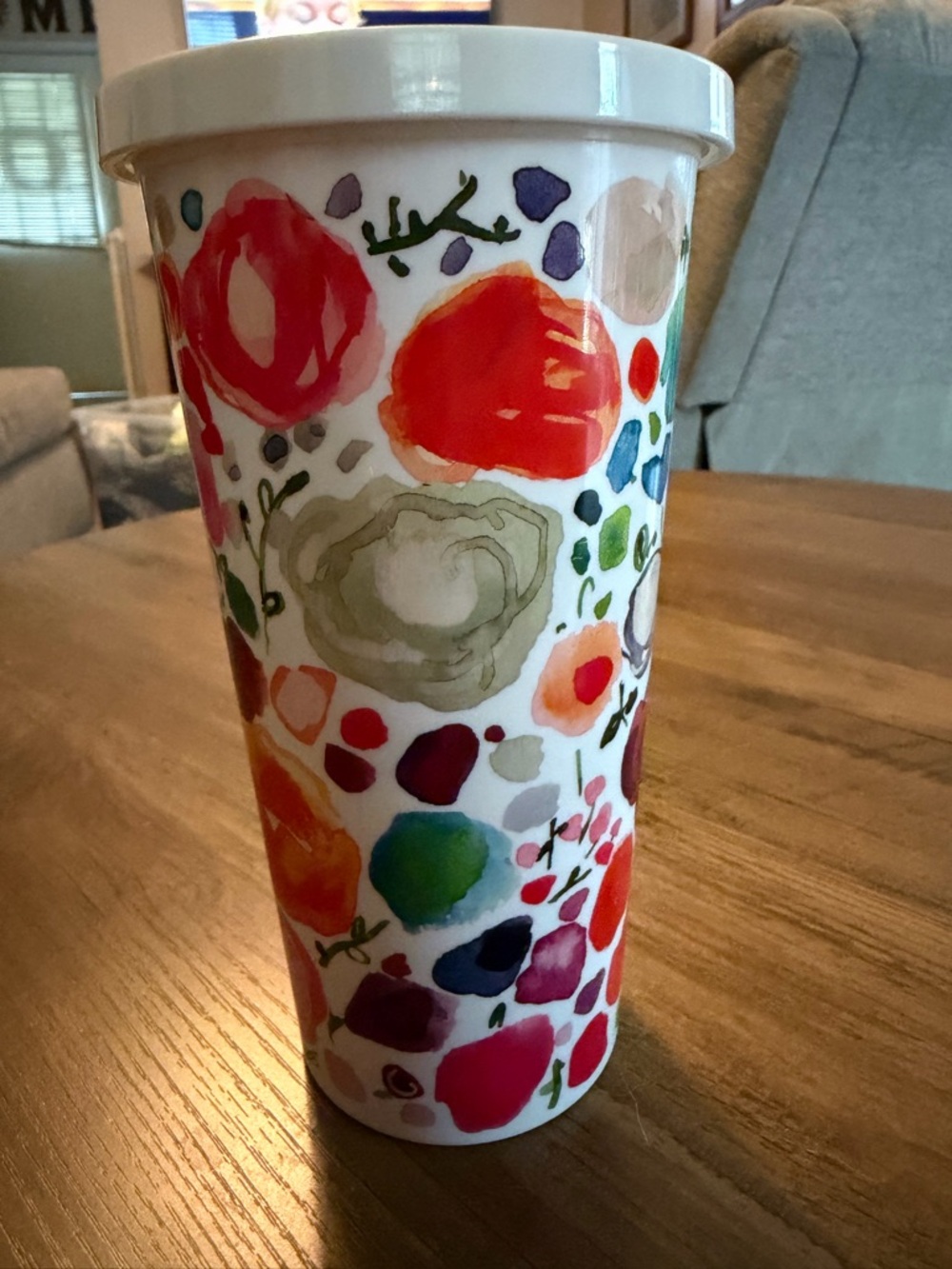 Kate Spade Floral tumbler